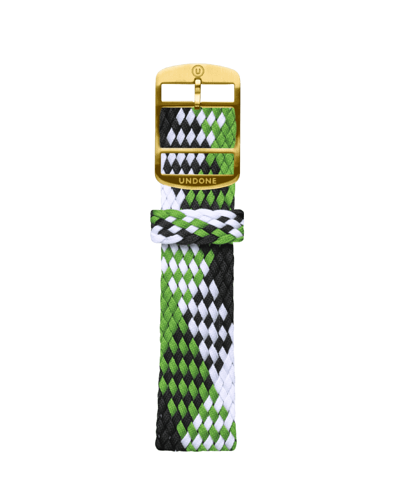 Perlon Pattern Green / Black / White